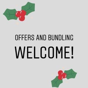 Bundles and offers welcome! ❤️💚